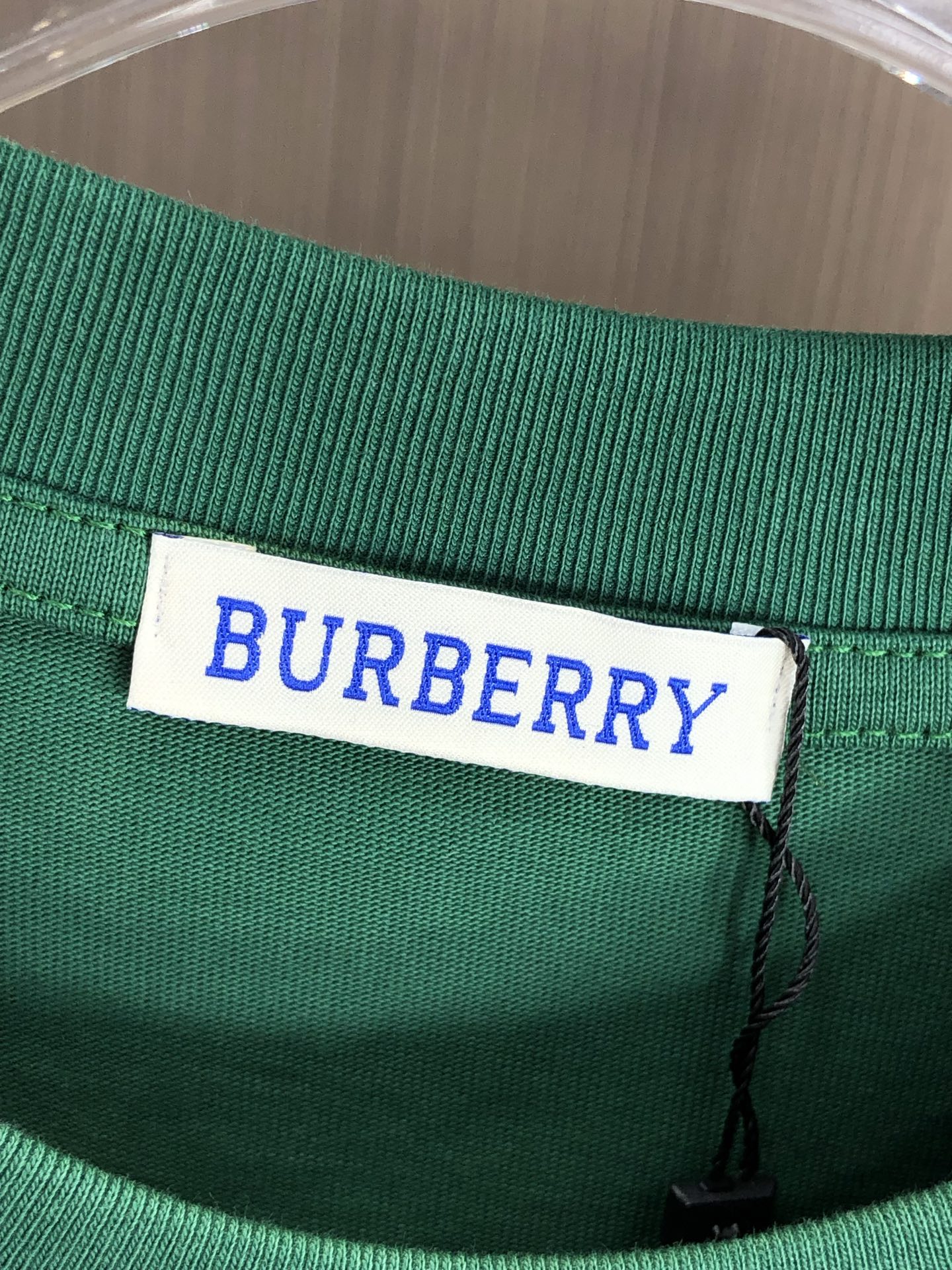 burberry ロング t シャツコピー プリント 純綿 トップス ゆったり 上質 シンプル グリーン_3