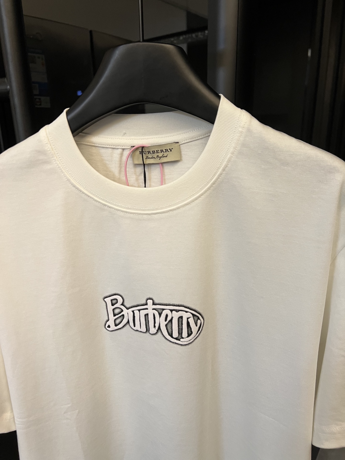 キッズ バーバリー t シャツＮ級品 プリント 純綿 トップス ゆったり 上質商品 ホワイト_2