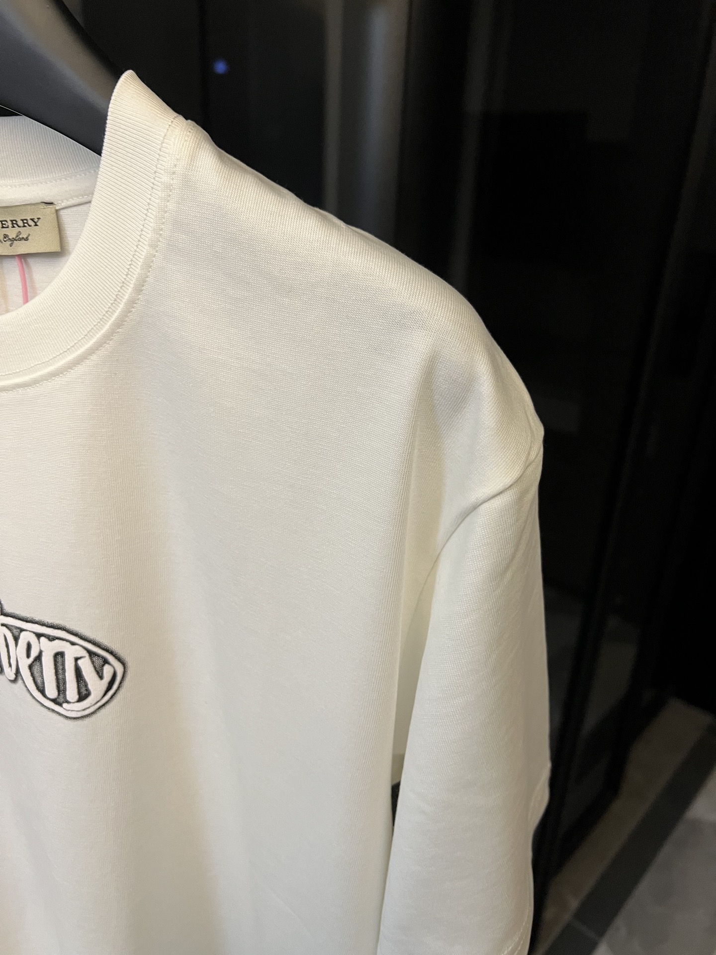 キッズ バーバリー t シャツＮ級品 プリント 純綿 トップス ゆったり 上質商品 ホワイト_5