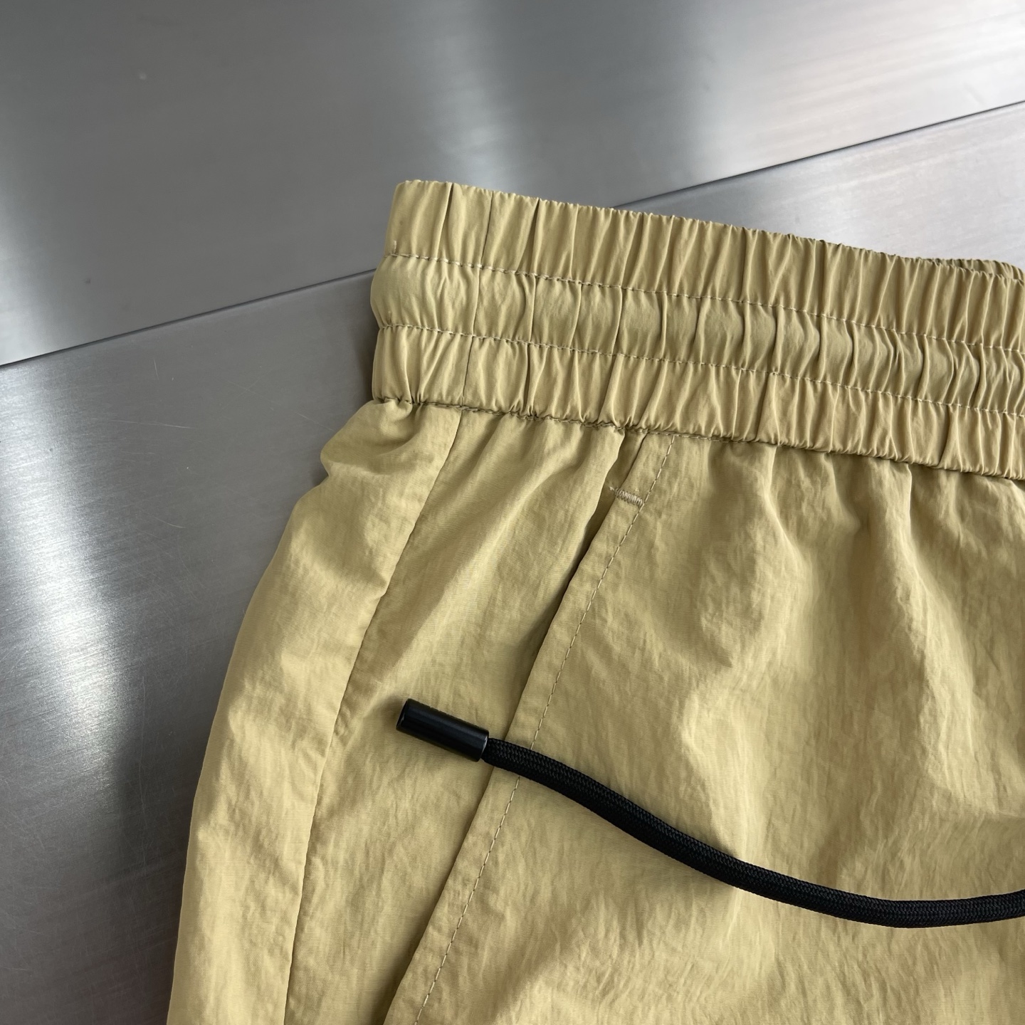 burberry ズボンＮ級品 通勤 ショットパンツ 縞 カジュアル 夏新作 シンプル イエロー_4