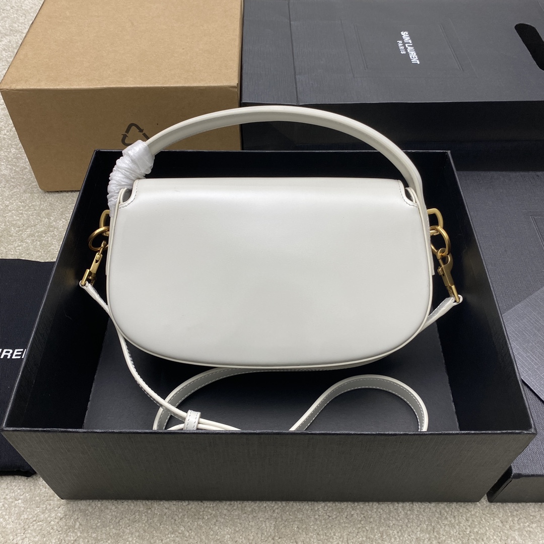 saint laurent バッグＮ級品 サンローラン 優雅レディ 牛革 レザー 斜め掛け ハンドバッグ 787671 ホワイト_2