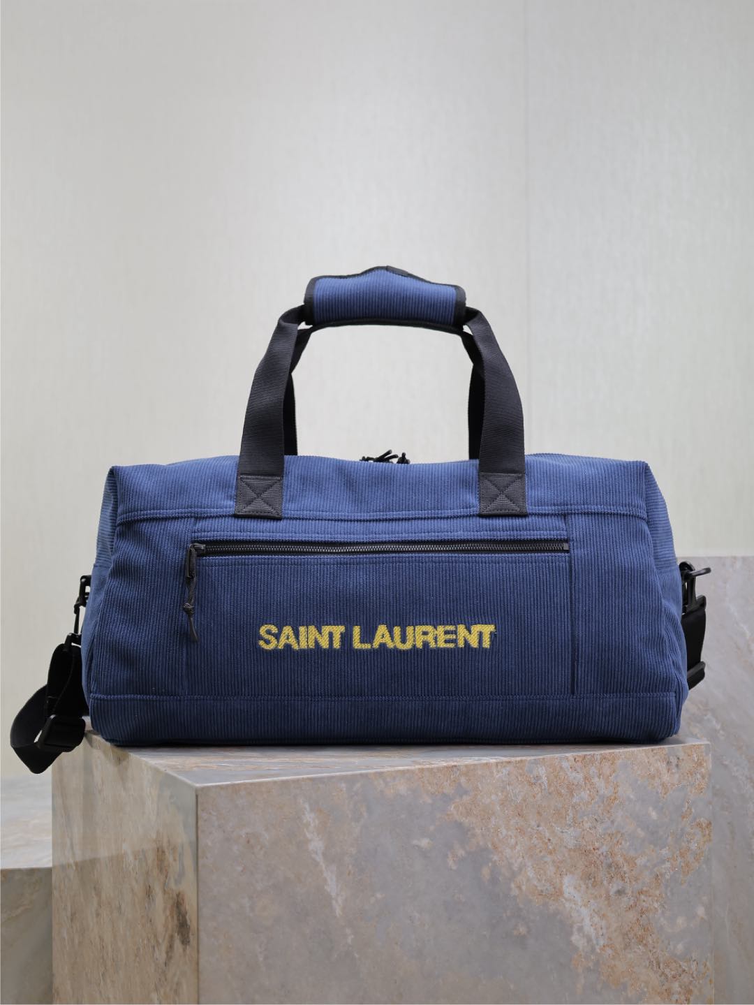 ysl バックスーパーコピー 優雅レディ 牛革 レザー ハンドバッグ 大容量 ブルー_1