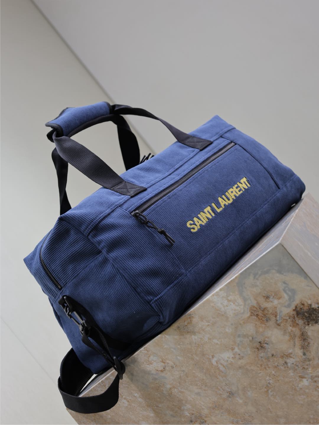ysl バックスーパーコピー 優雅レディ 牛革 レザー ハンドバッグ 大容量 ブルー_4