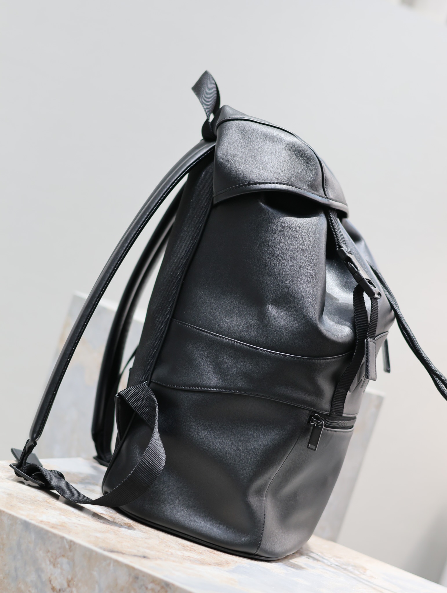 ysl トート バッグ偽物 バックバッグ 優雅 シンプル 牛革 レザー 大容量 765285 ブラック_5