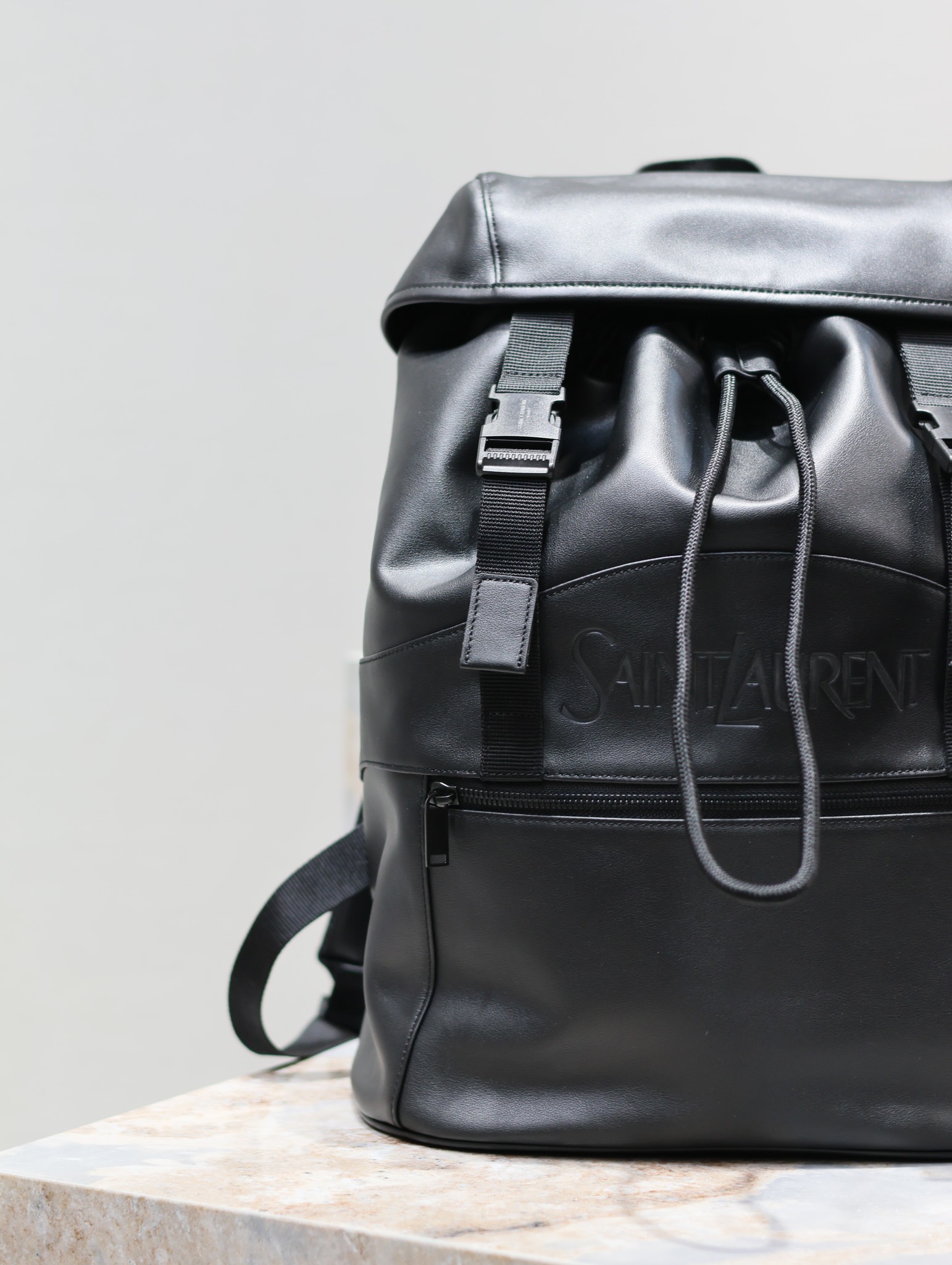 ysl トート バッグ偽物 バックバッグ 優雅 シンプル 牛革 レザー 大容量 765285 ブラック_7