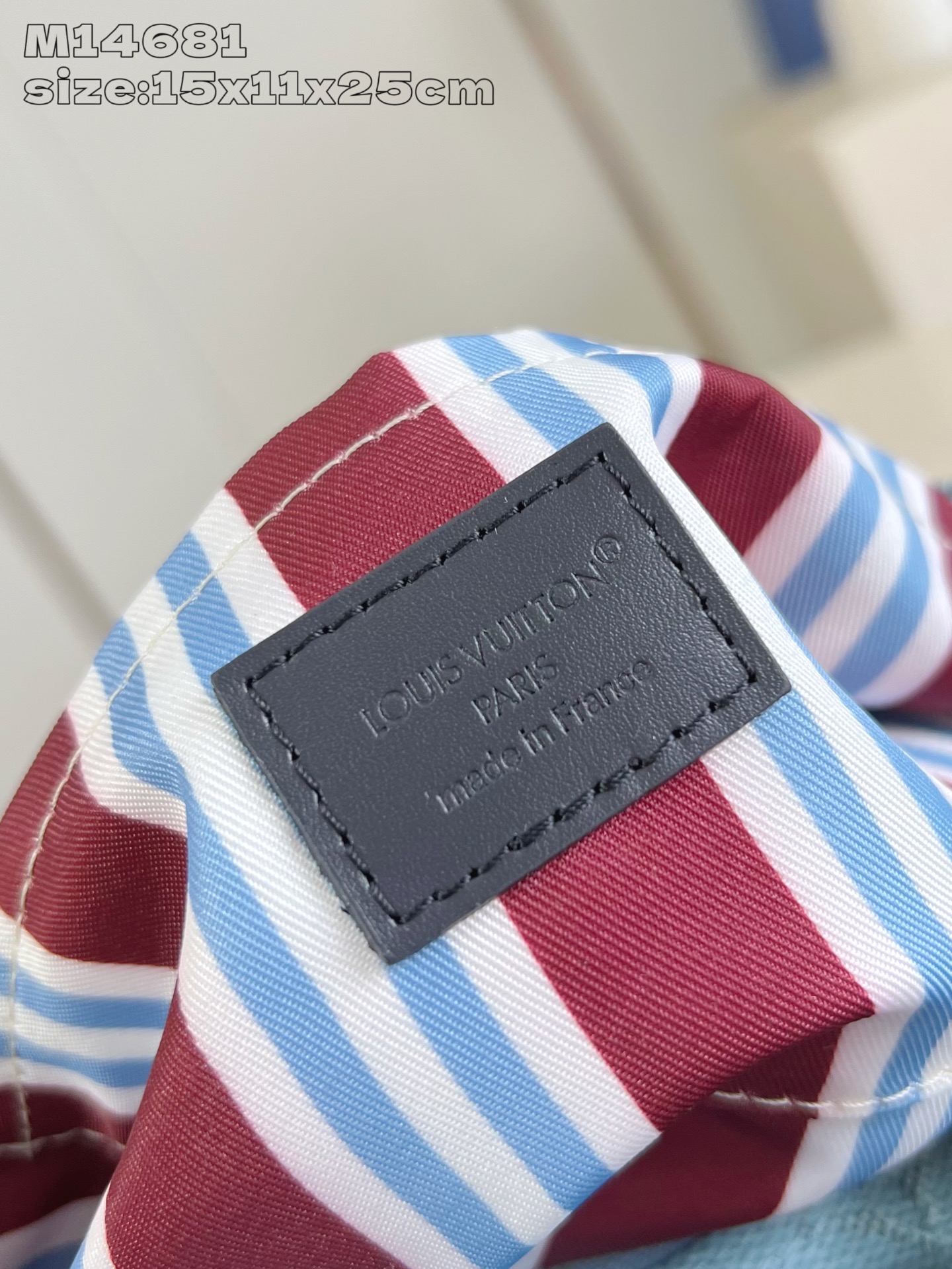 ルイヴィトンバッグ アウトレットコピー プリント 牛革 ゆったり バックバッグ レザー ブルー_8