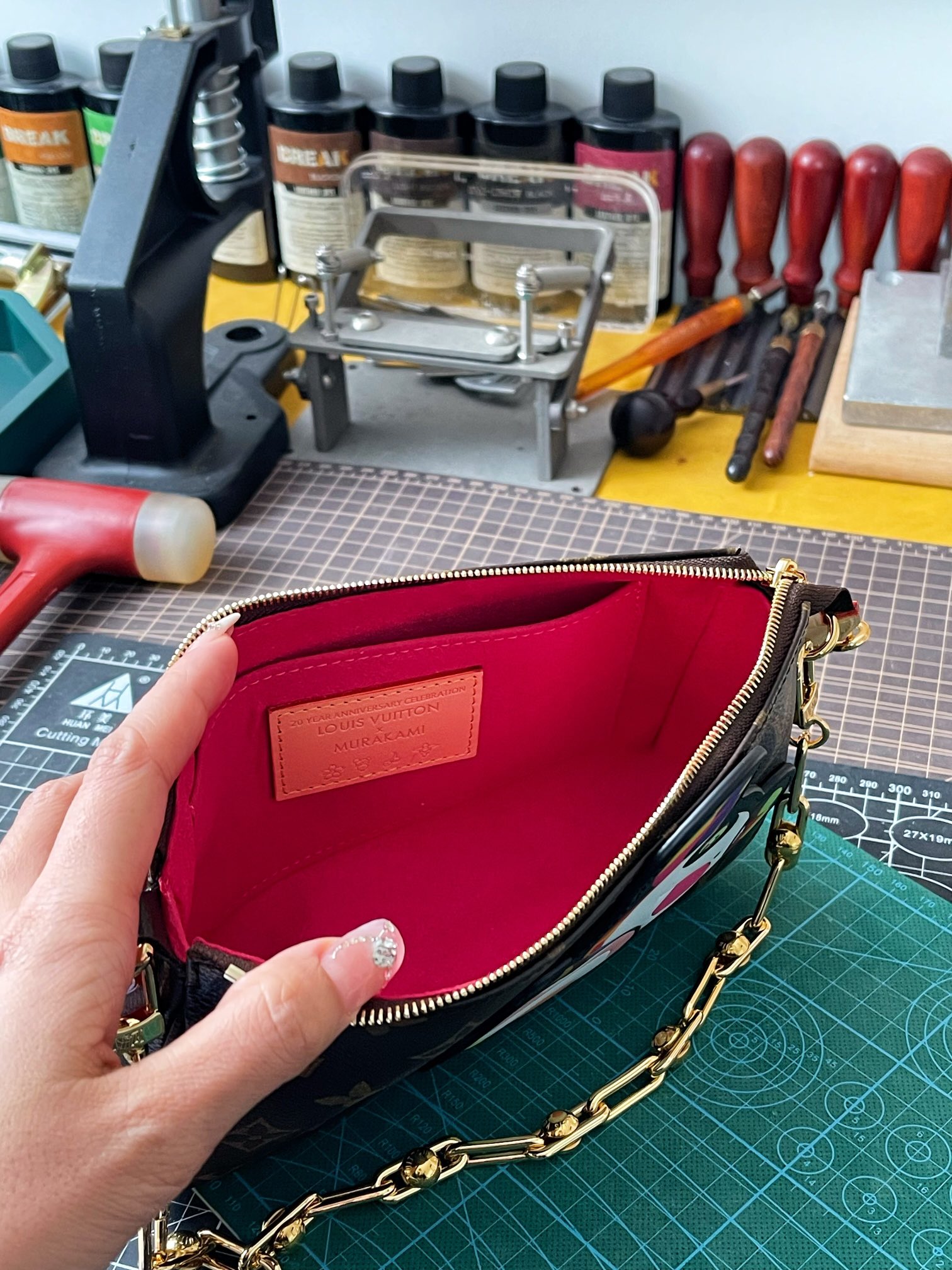 LV ヴィトン バッグ イメージ偽物 牛革 斜め掛けバッグ レザー 人気 M13440 ブラウン_6