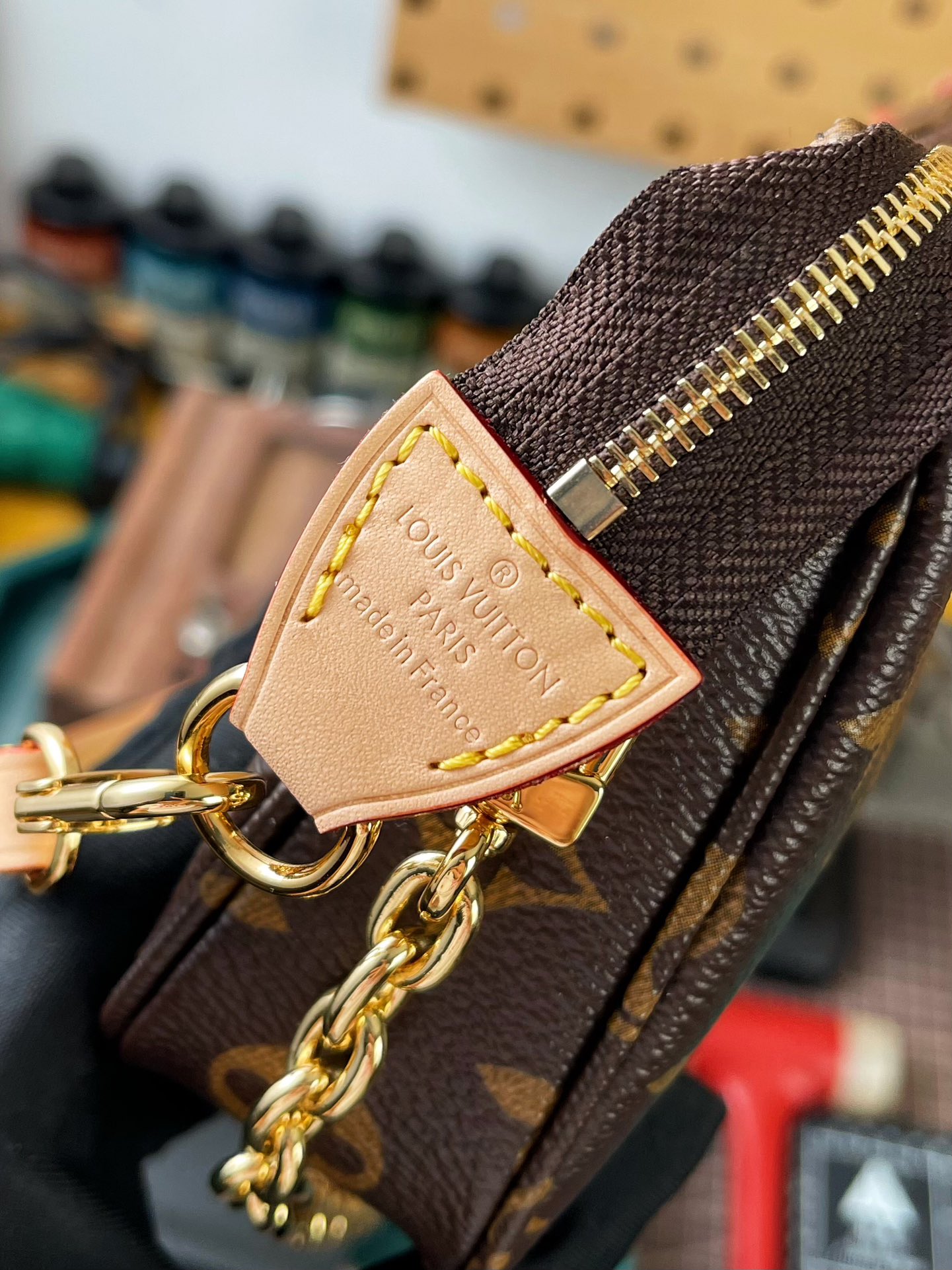 LV ヴィトンバックインバックコピー 牛革 斜め掛けバッグ レザー 人気 M82766 ブラウン_8