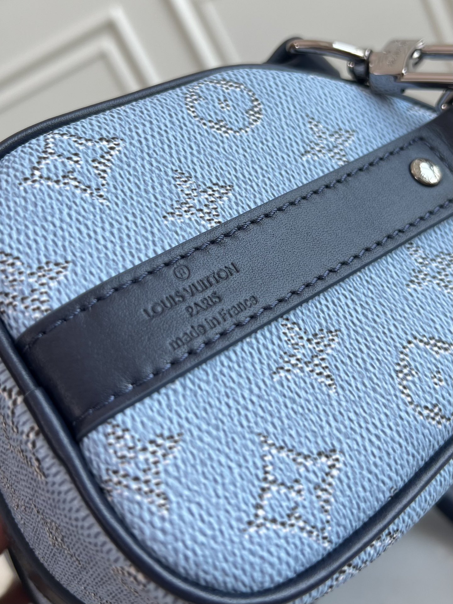 LV ルイヴィトンバッグ お手入れ偽物 レザー 牛革 斜め掛け ハンドバッグ  M14681 ブルー_5