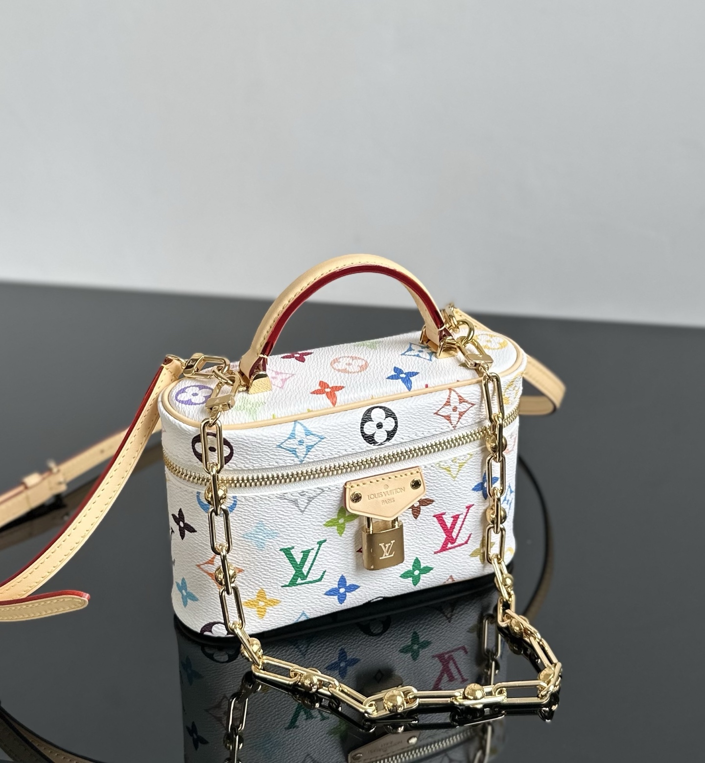 最新到着‼LV ヴィトン バッグ 綺麗にする偽物 レザー 牛革 斜め掛け ハンドバッグ ホワイト_4