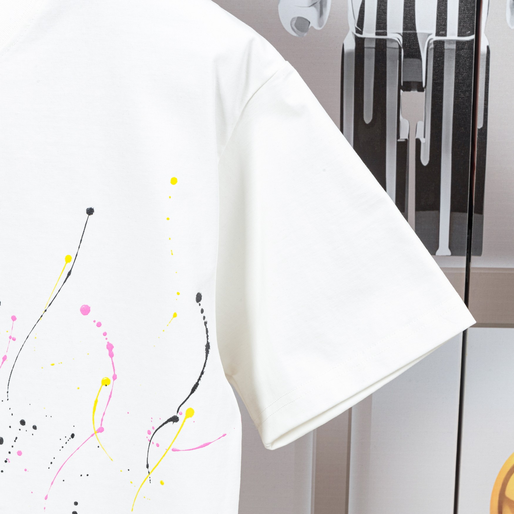 chanel t シャツコピー プリント 柔軟 トップス 短袖 純綿 シンプル ホワイト_4