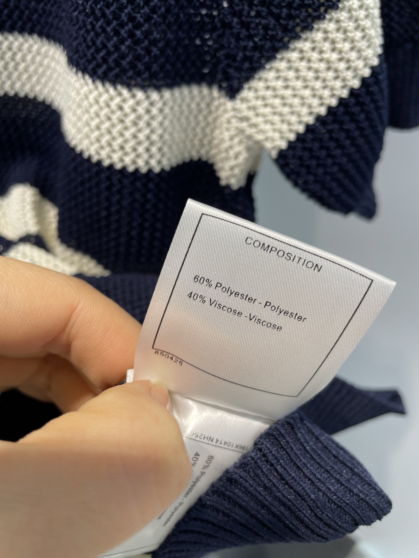 chanel の t シャツ偽物 シンプル 柔軟 トップス 短袖 100％綿 横縞 ブラック_5