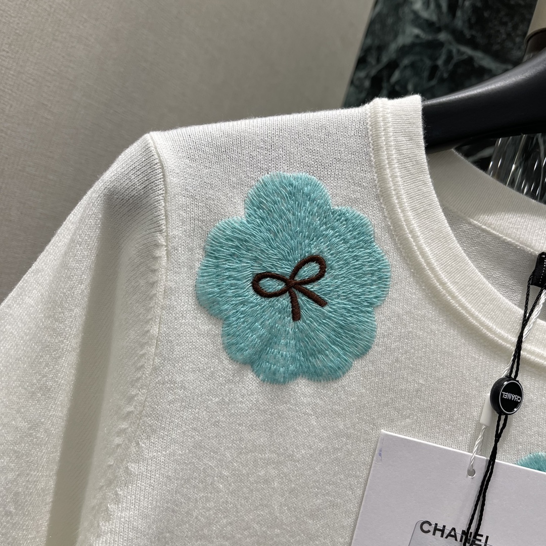 chanel ボーダー t シャツコピー シンプル 柔軟 トップス 短袖 100％綿 プリント 2色可選_6