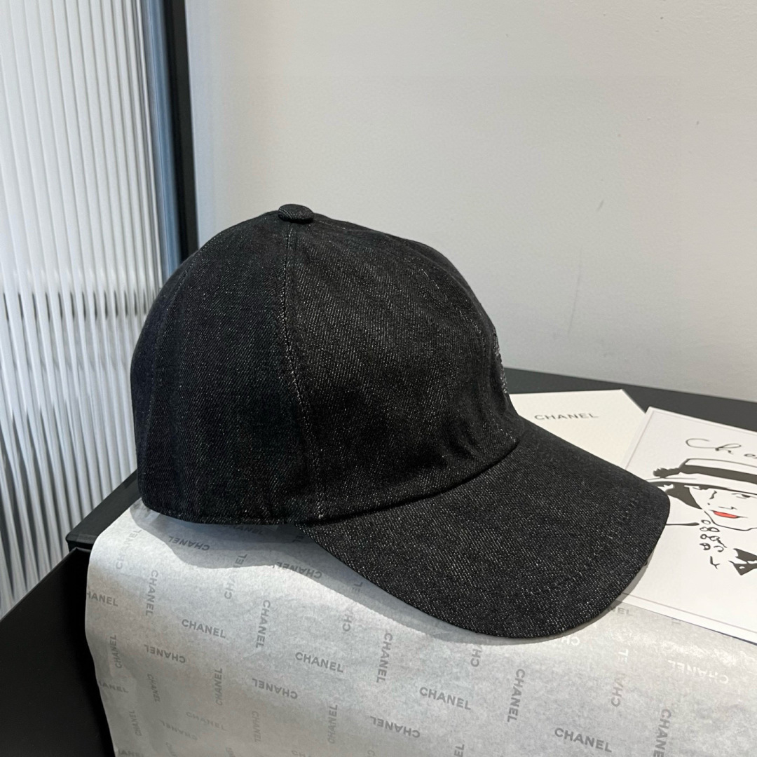夏新品 シャネル キャップ 新作コピー シンプル 帽子 日焼け止め シンプル ブラック_4