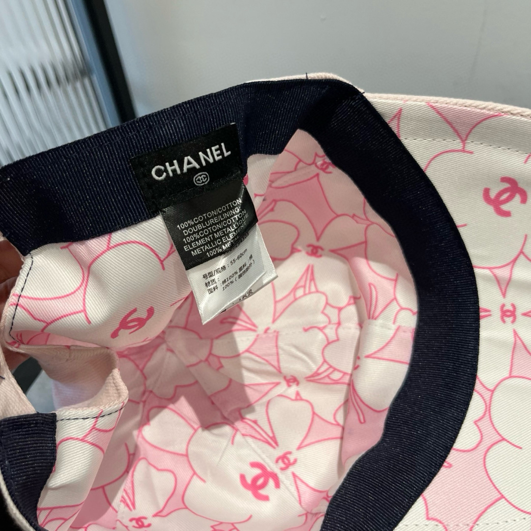 夏新品 シャネル キャップ 本物スーパーコピー シンプル 帽子 日焼け止め シンプル ピンク_8