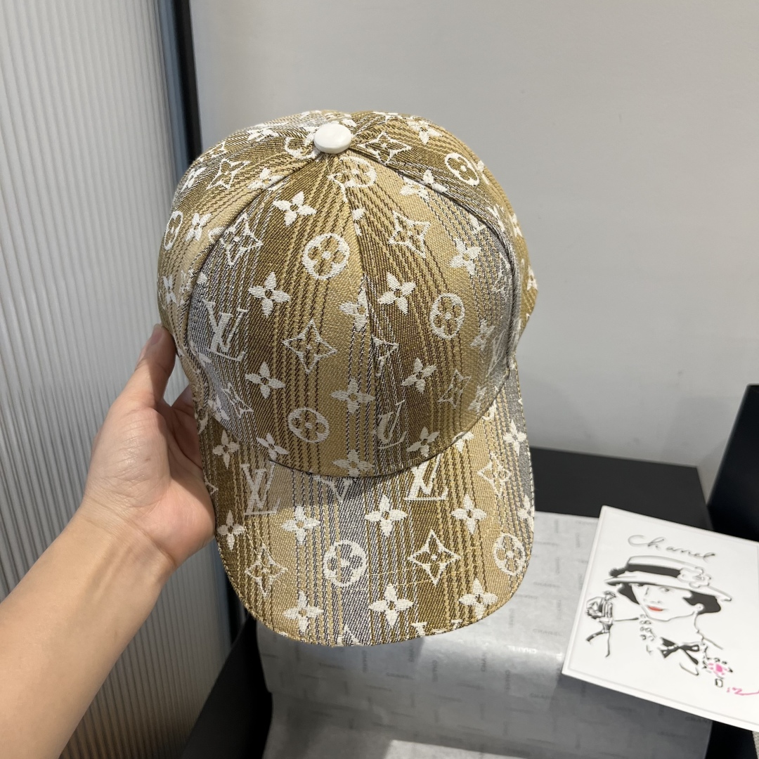 ルイヴィトンキャップコピー 帽子 ファッション 日焼け止め クラシックなデザイン イエロー_2