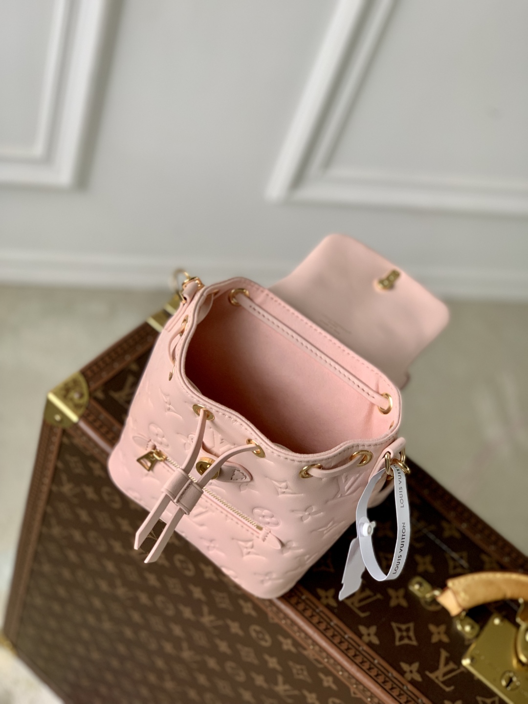 LV 少女感 ヴィトンバックインバックスーパーコピー バックバッグ 柔軟 M13389 ピンク_2