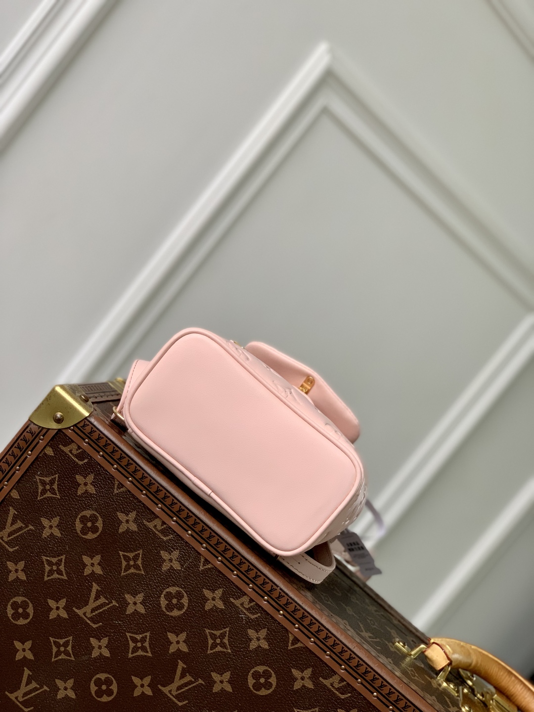 LV 少女感 ヴィトンバックインバックスーパーコピー バックバッグ 柔軟 M13389 ピンク_4