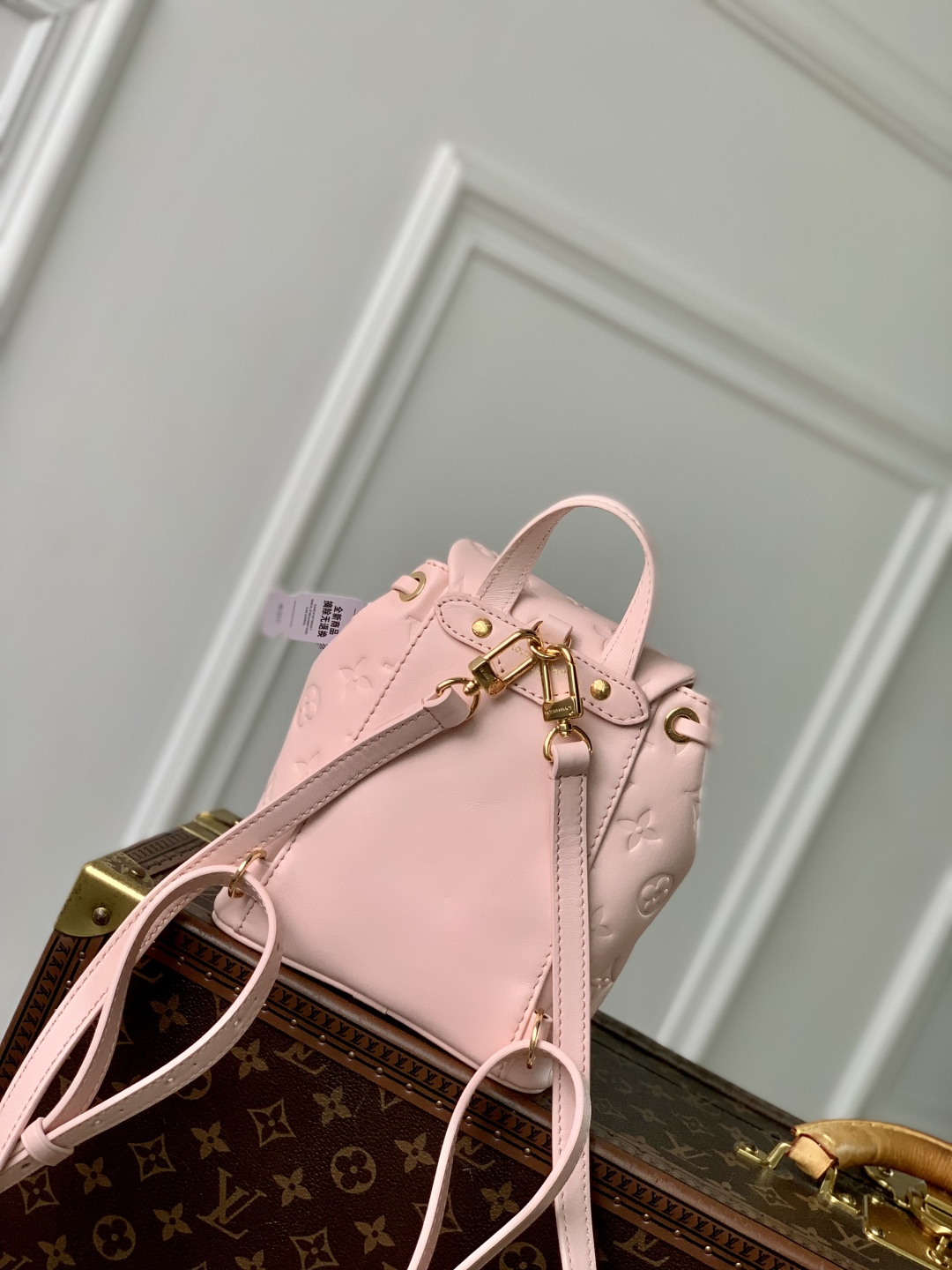 LV 少女感 ヴィトンバックインバックスーパーコピー バックバッグ 柔軟 M13389 ピンク_5