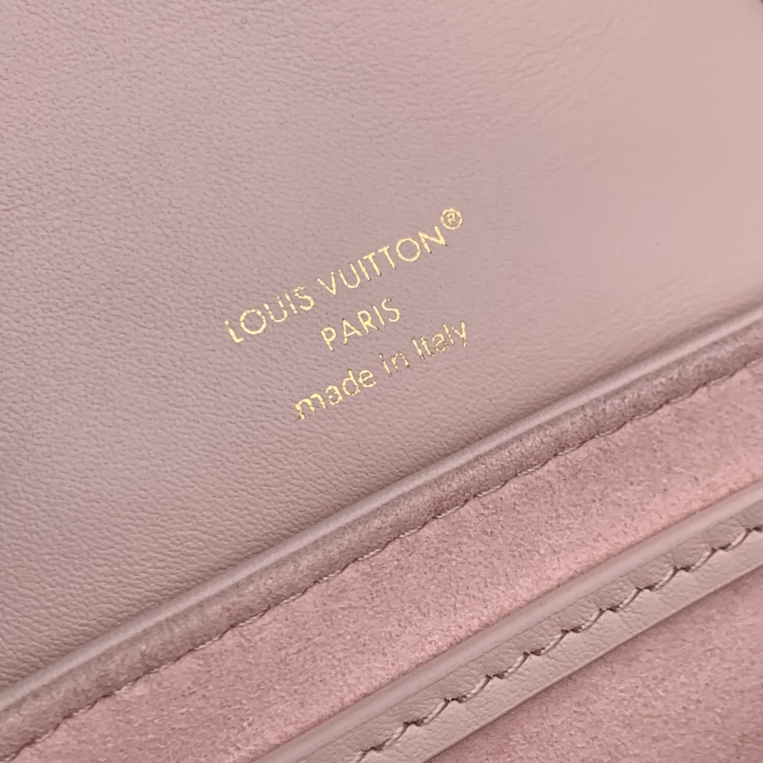 LV 少女感 ヴィトンバックインバックスーパーコピー バックバッグ 柔軟 M13389 ピンク_6