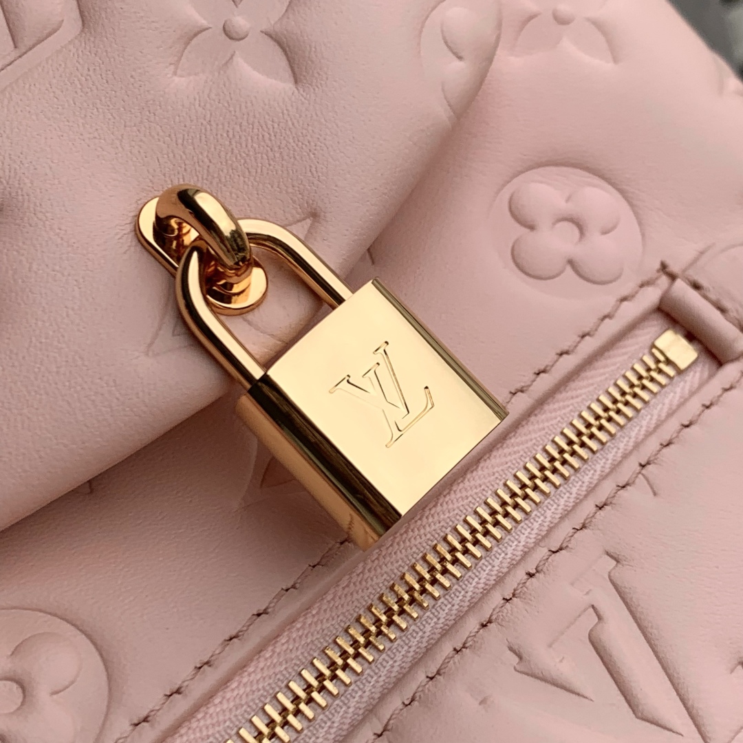 LV 少女感 ヴィトンバックインバックスーパーコピー バックバッグ 柔軟 M13389 ピンク_7