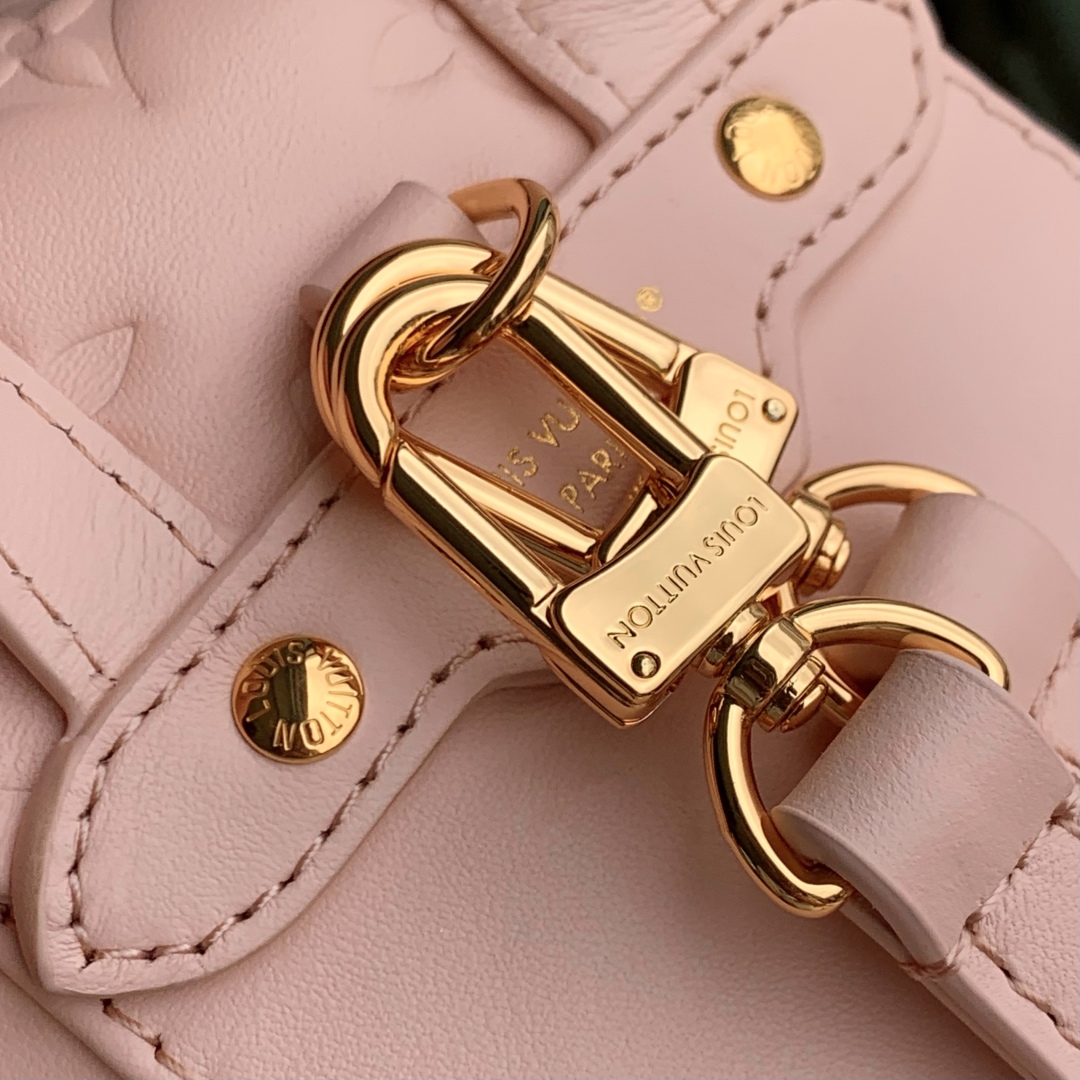LV 少女感 ヴィトンバックインバックスーパーコピー バックバッグ 柔軟 M13389 ピンク_8