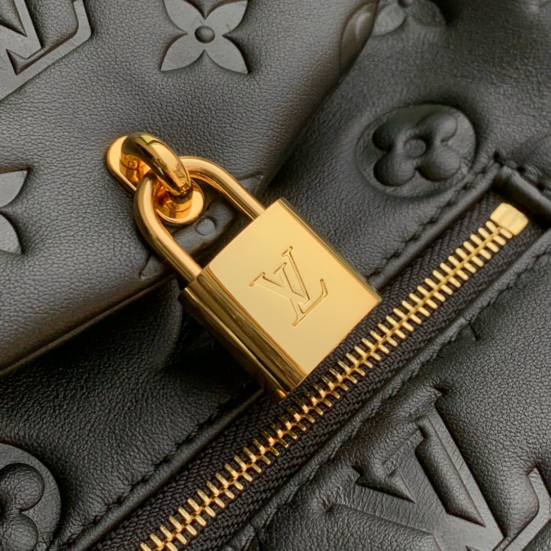 LV 少女感 ルイヴィトンバッグ 買取偽物 バックバッグ 柔軟 M13389 ブラック_5