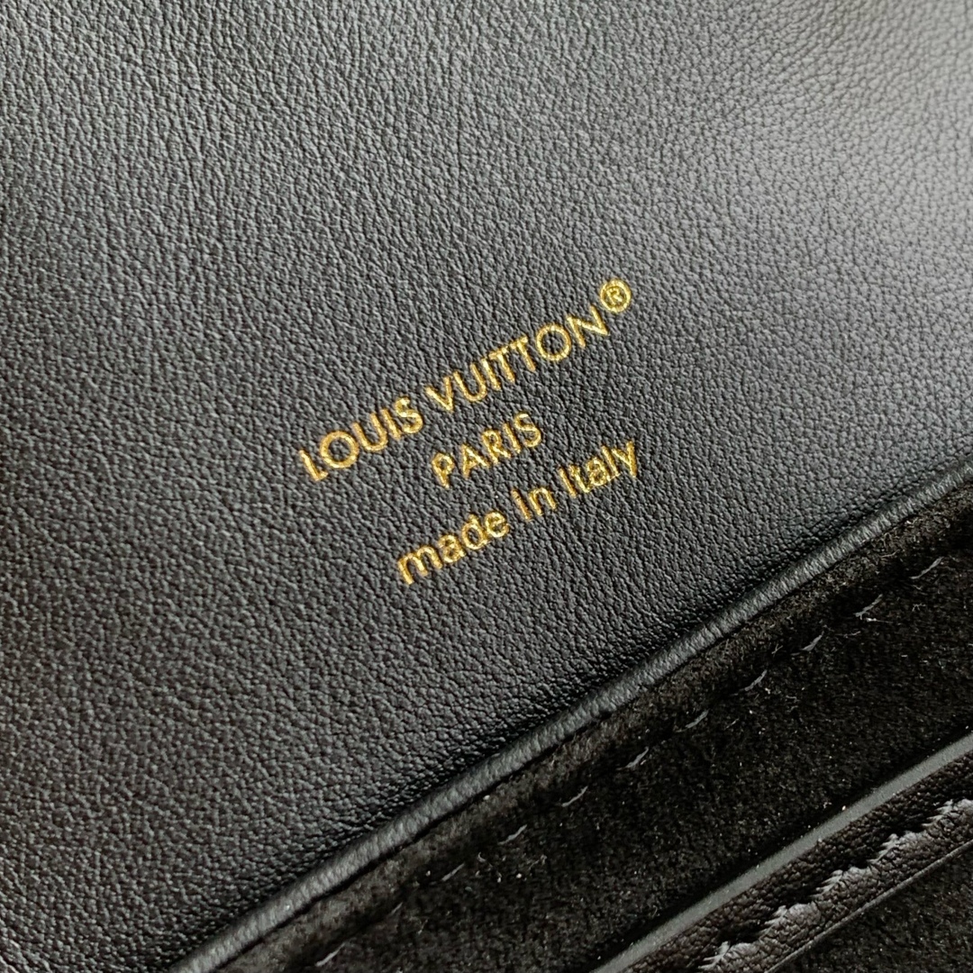 LV 少女感 ルイヴィトンバッグ 買取偽物 バックバッグ 柔軟 M13389 ブラック_8