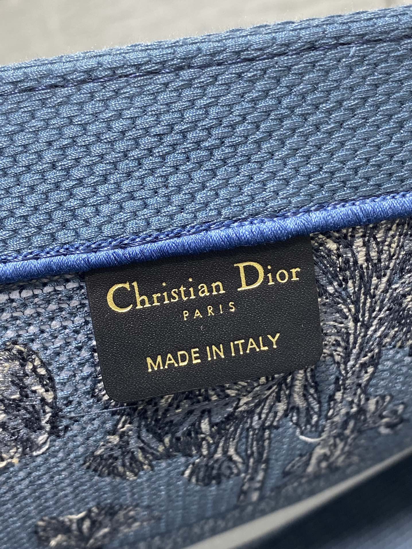 dior カバンスーパーコピー ハンドバッグ 本革 レザー 大容量 プリント シンプル ブルー_7