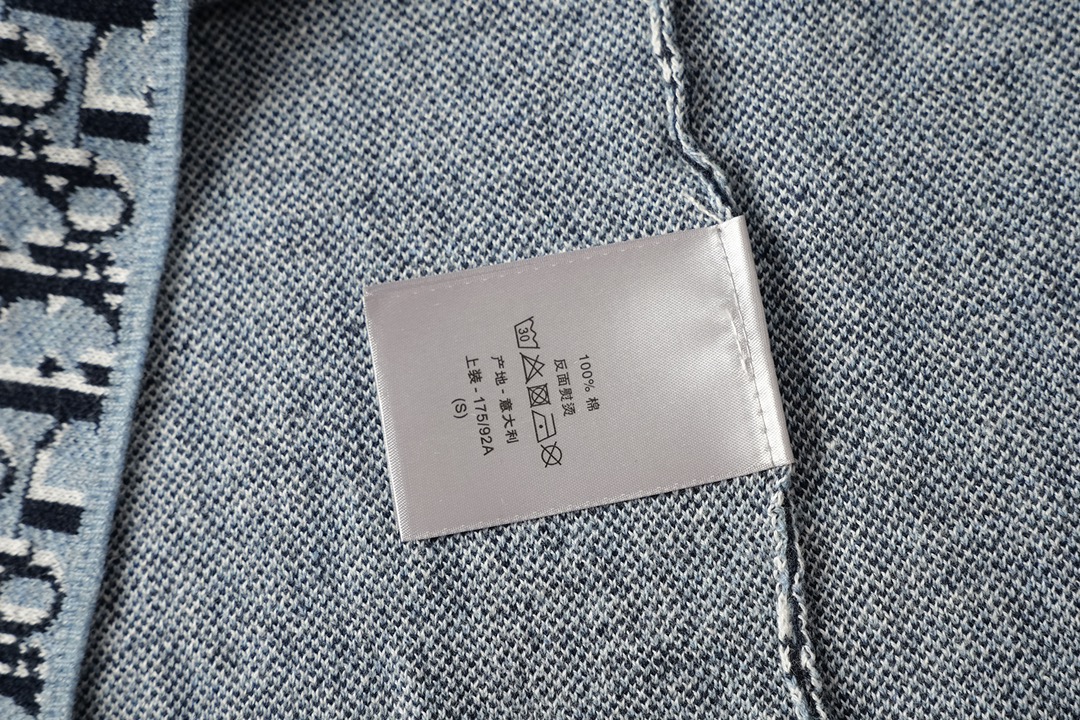 メンズ ディオールtシャツコピー 短袖 トップス  純綿 シンプル 花柄 ブルー_8