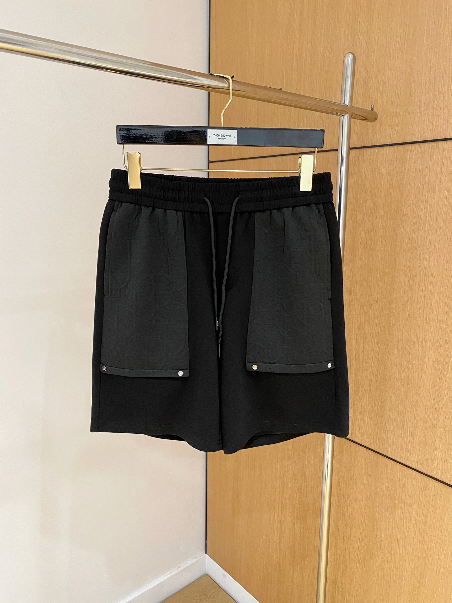 dior 半ズボンコピー ショットパンツ 100%綿 スポーツ カジュアル メンズ ブラック_1