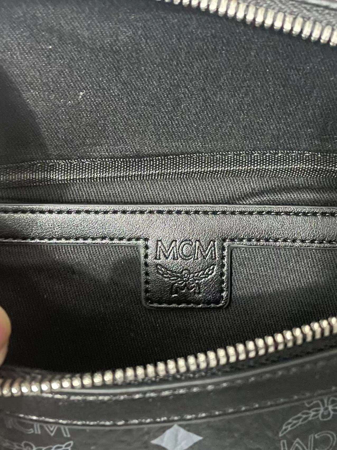 MCM エムシーエム バッグコピー 優雅レディ 牛革 腰バッグ ミニサイズ 1040 ブラック_7