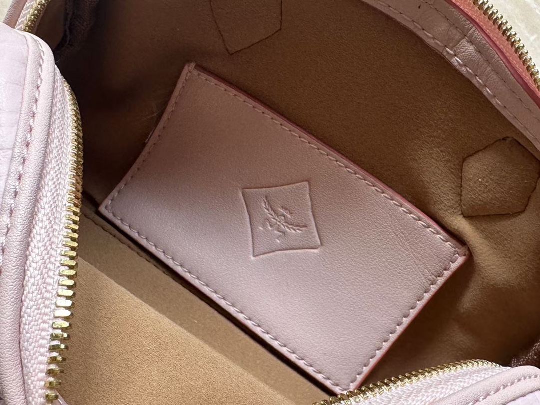 人気商品 エムシーエム mcm バッグ 値段コピー 優雅 ハンドバッグ 斜め掛け 牛革  6214 ピンク_6