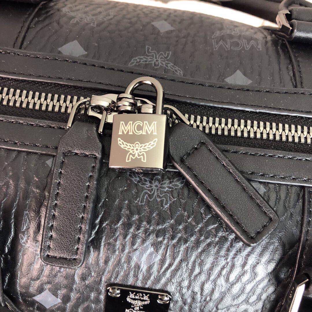 mcm ハンドバッグスーパーコピー トート 優雅 ハンドバッグ 大容量 斜め掛け 牛革 6022 ブラック_7