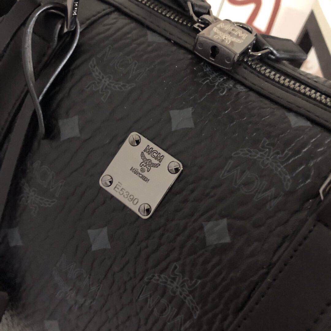 mcm ハンドバッグスーパーコピー トート 優雅 ハンドバッグ 大容量 斜め掛け 牛革 6022 ブラック_8