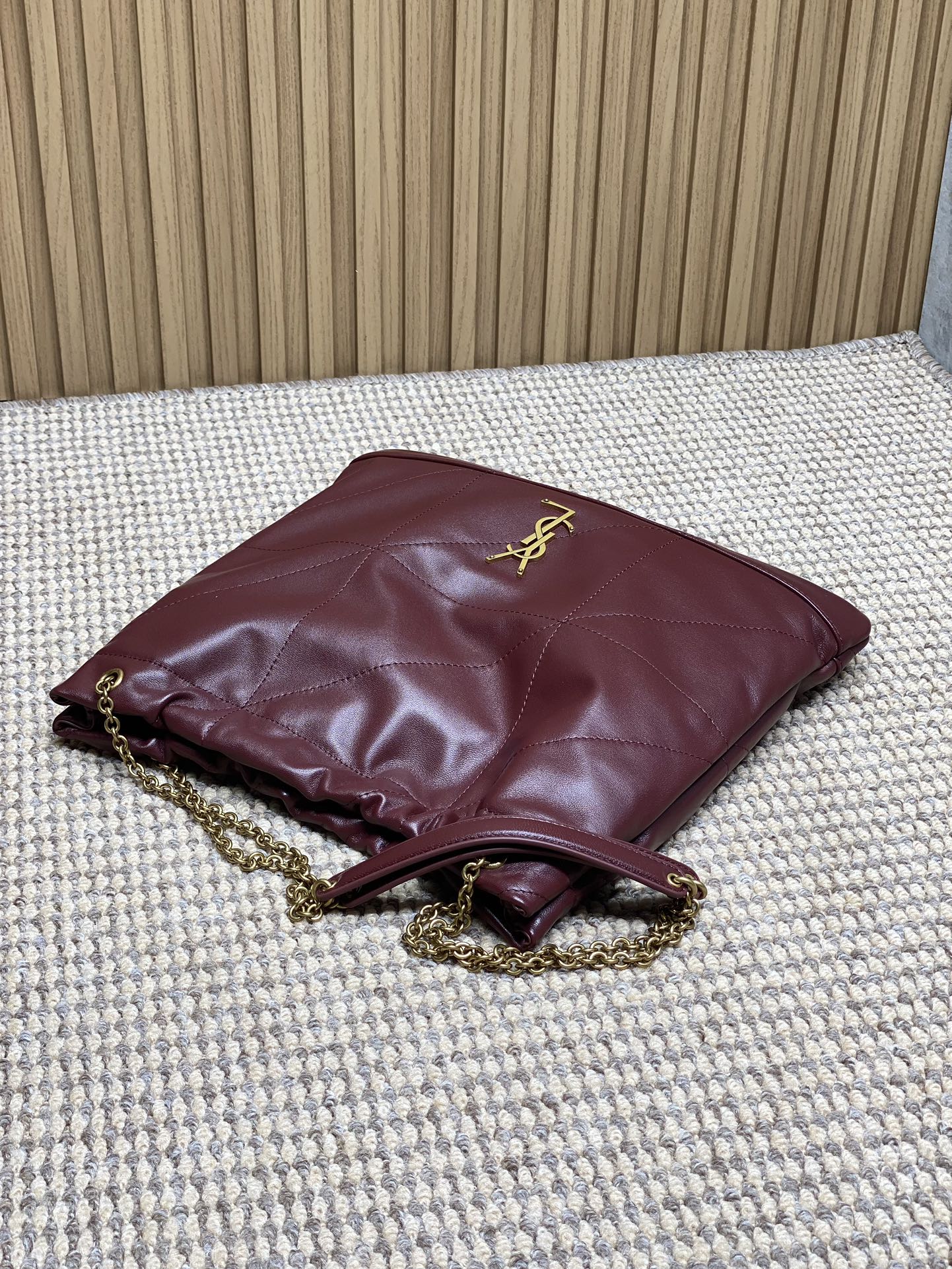 ysl バッグ激安通販 本革 ハンドバッグ 肩掛け 優雅レディ 781666 レッド_7