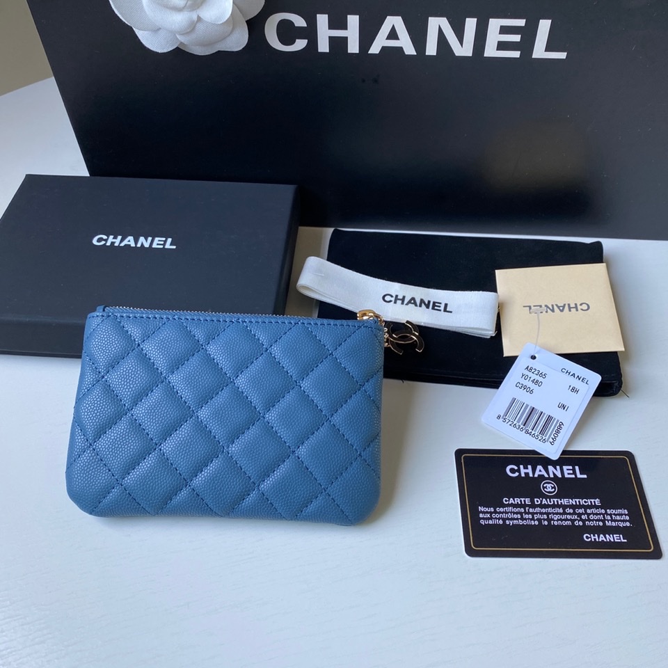 セール開催中 レディース chanel 財布偽物 本革 レザー 小遣いバッグ A50168 ブルー_8